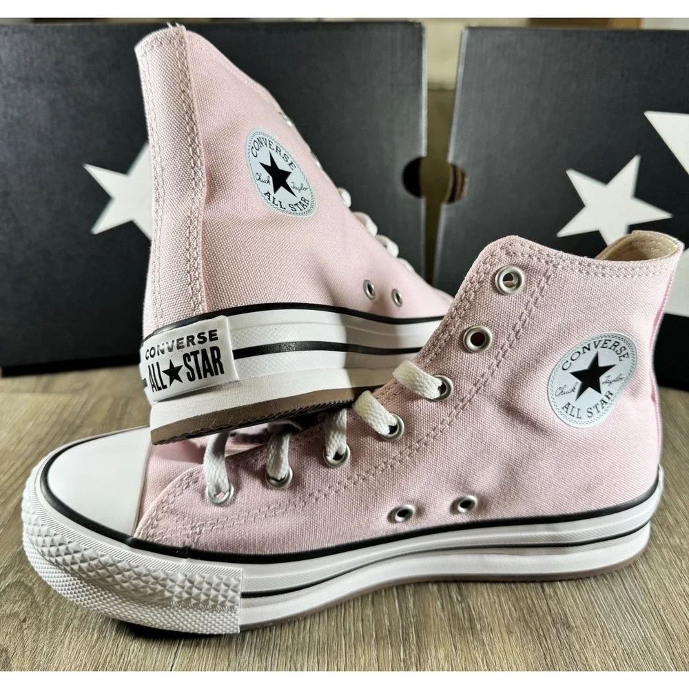 Converse Chuck‎ Taylor EVA Lift Hi Platform Sugar Berry Pink Kids Size 5 A11831F